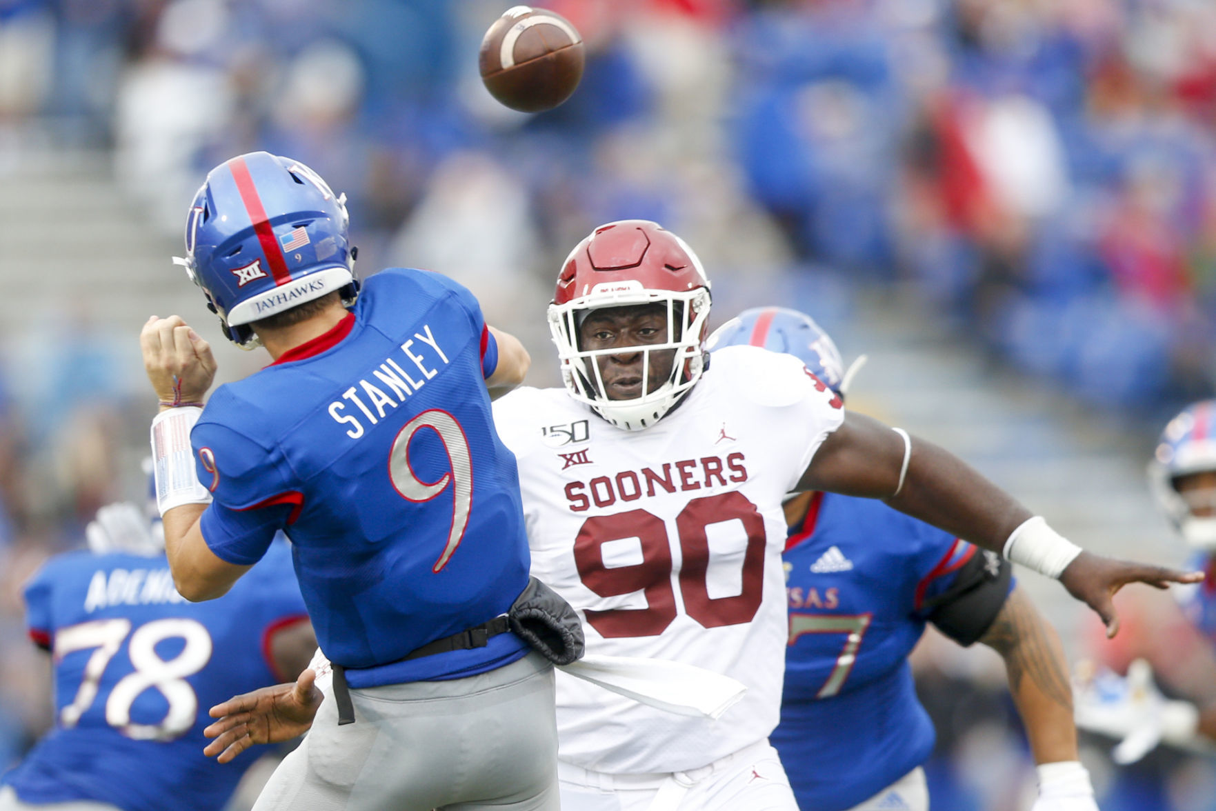 Oklahoma Sooners vs Kansas Jayhawks